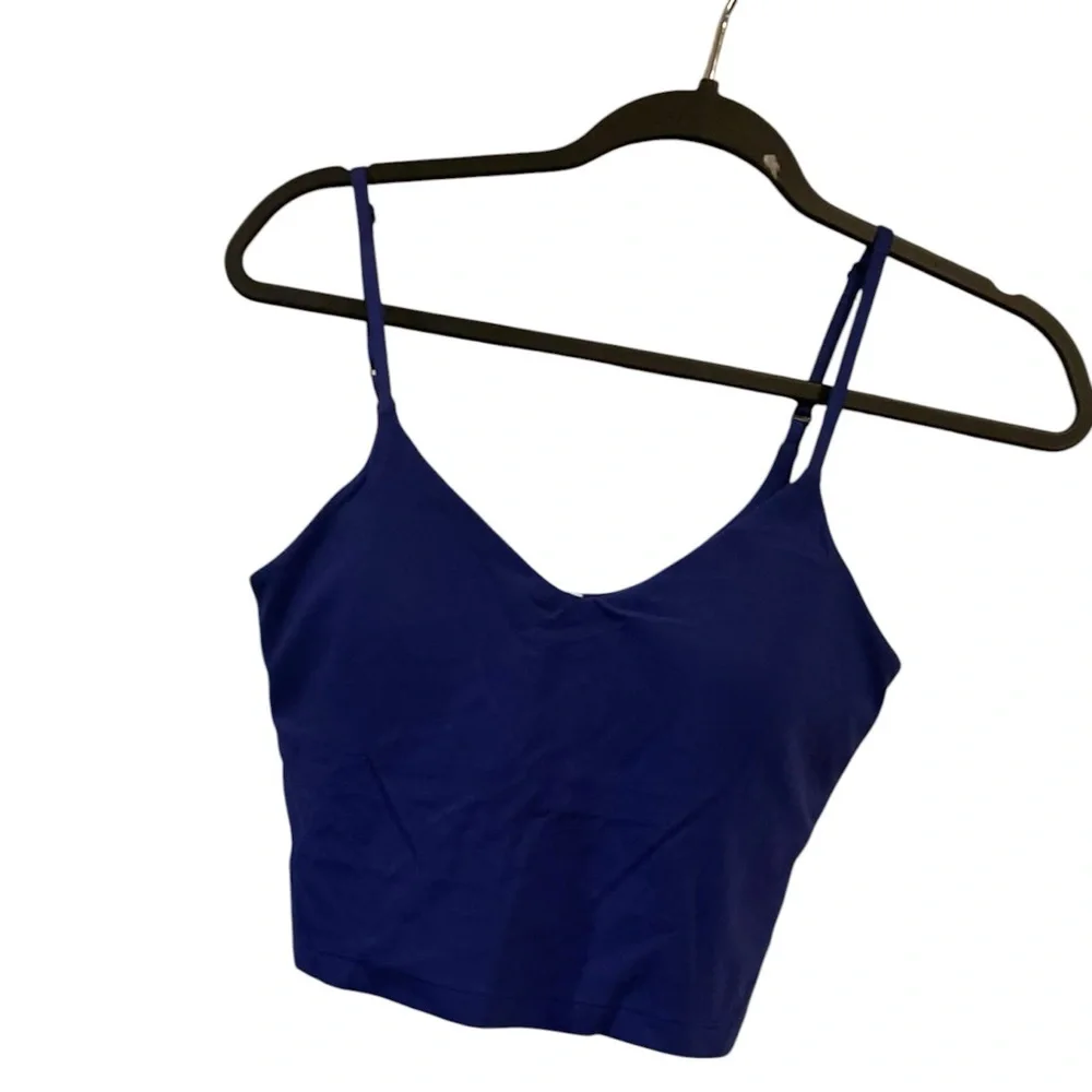 NWT Lululemon align cropped cami LARKSPUR Size 6